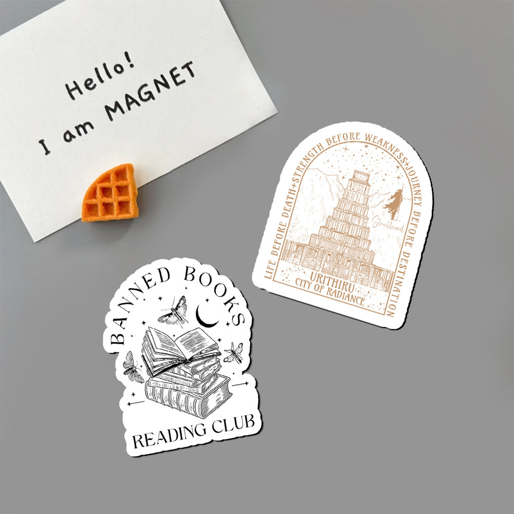 Pagewings Life Before Death Strength Before Weakness Fridge Magnet