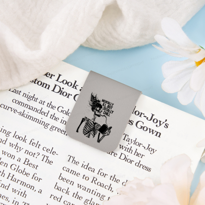 Pagewings Mentally Ill But Totally Chill Magnetic Bookmark