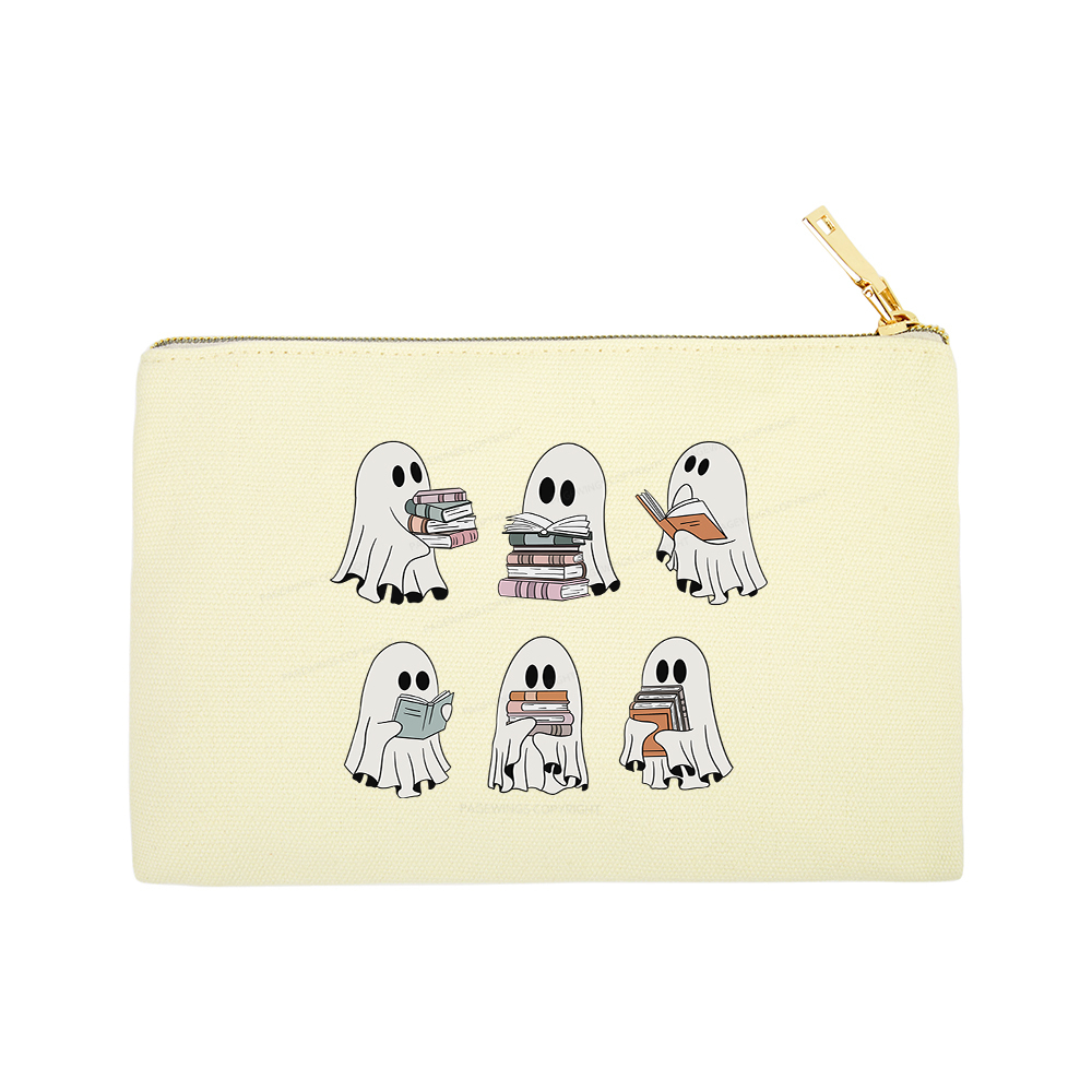 Pagewings Ghost Reading Halloween Pouch