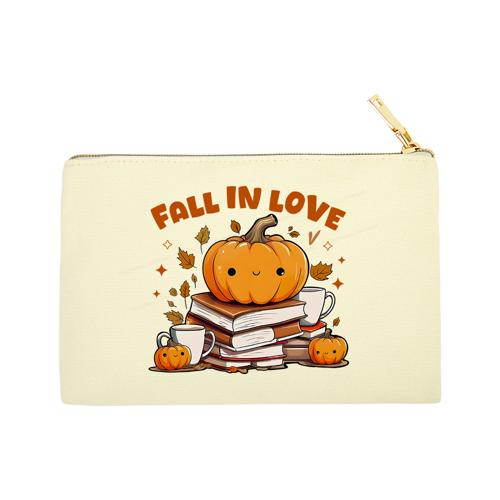 Pagewings Thanksgiving Fall in Love with Reading Pouch