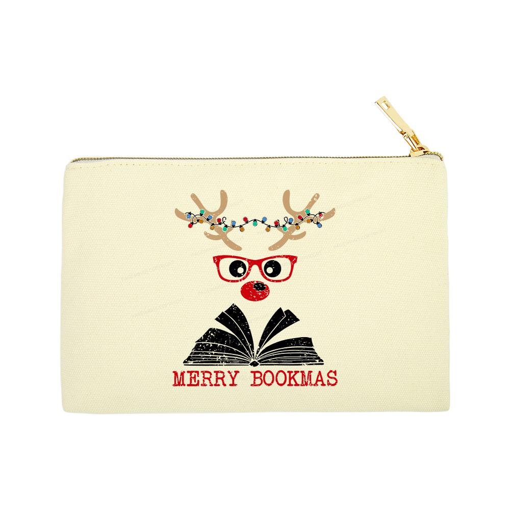 Pagewings Christmas Reindeer Reading Pouch