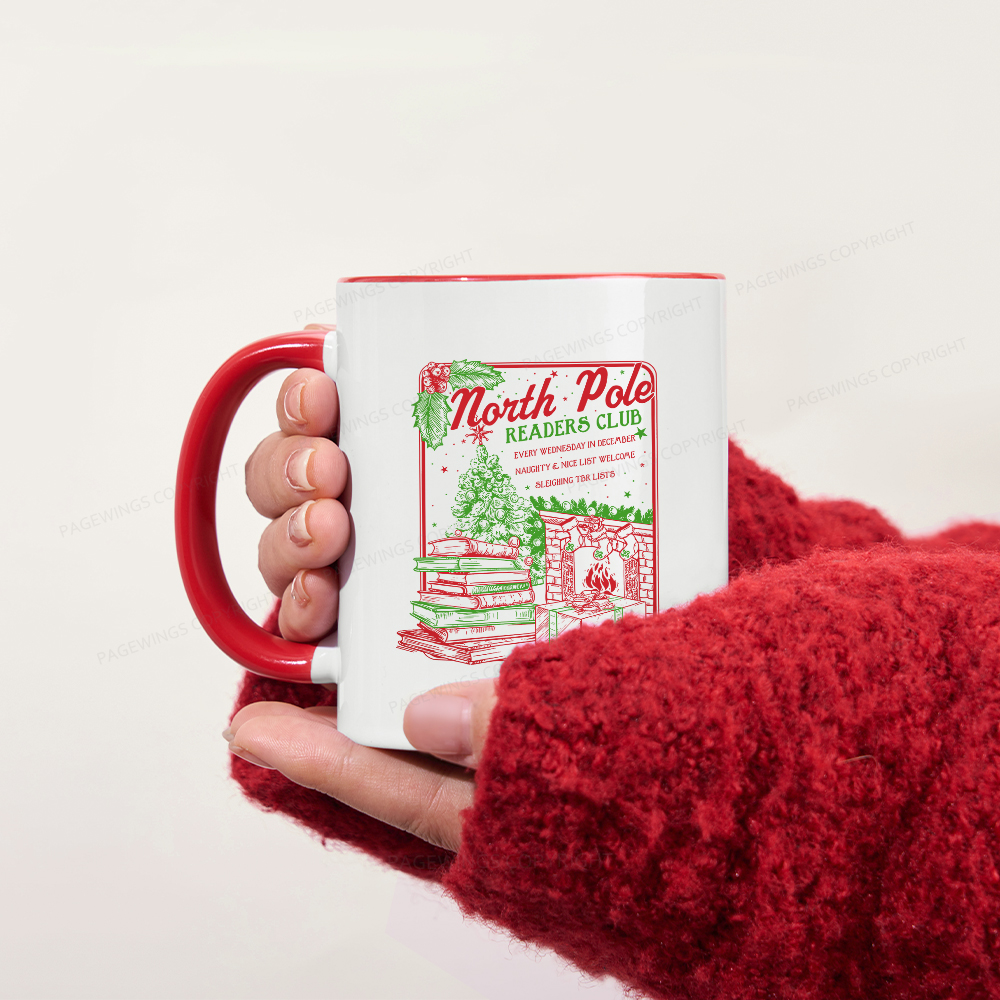 Pagewings Bookish Christmas Mug