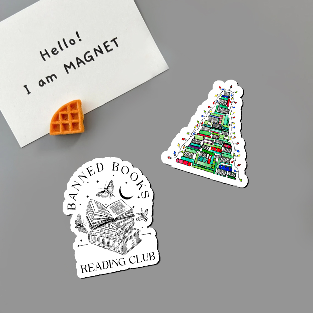 Pagewings Christmas Book Tree Fridge Magnet