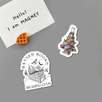 Pagewings Book Christmas Fridge Magnet