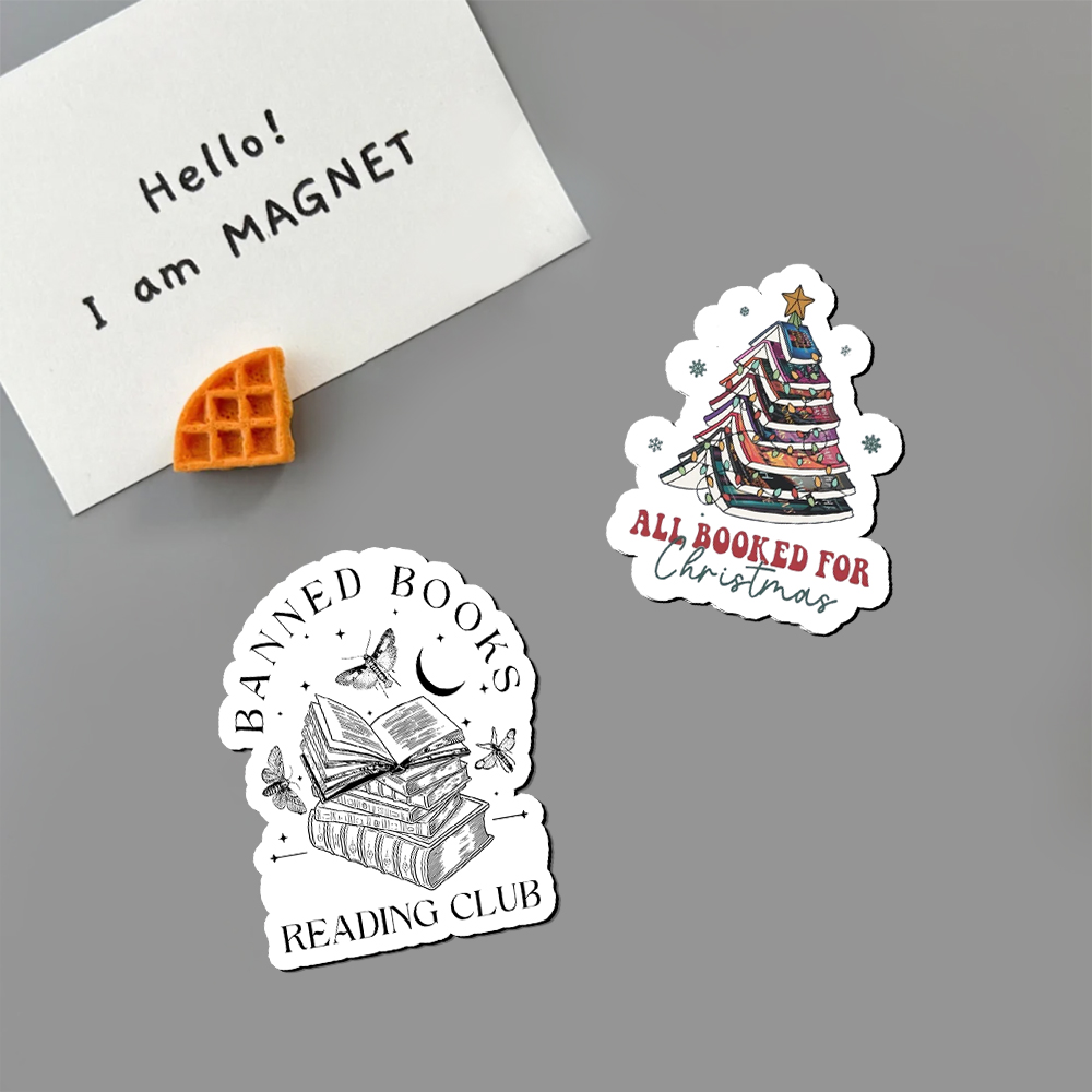 Pagewings Throne of Glass Christmas Fridge Magnet