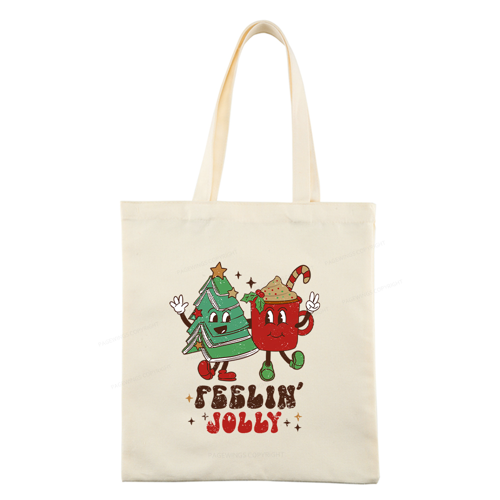 Pagewings Feeling Jolly Tote Bag