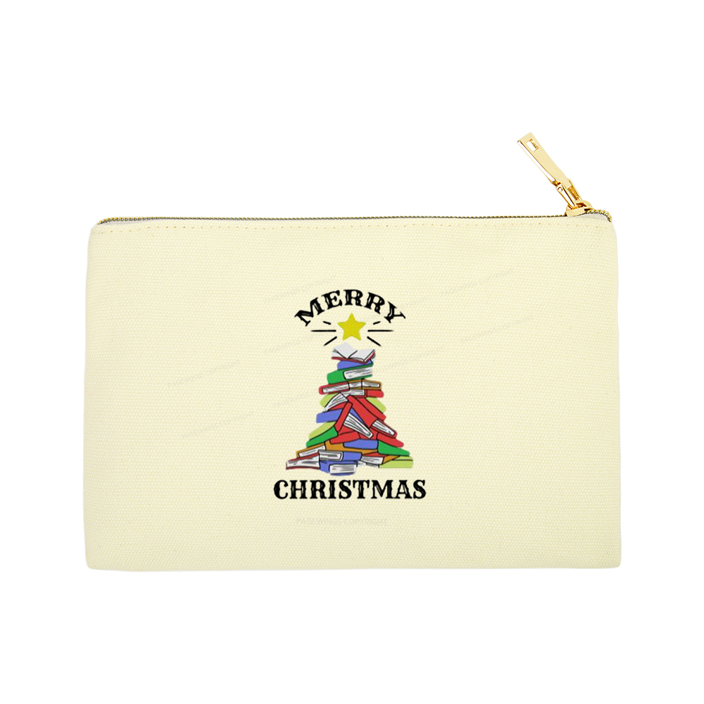 Pagewings Merry Christmas Book Tree Pouch