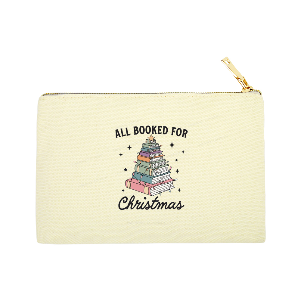 Pagewings All Booked For Christmas Pouch