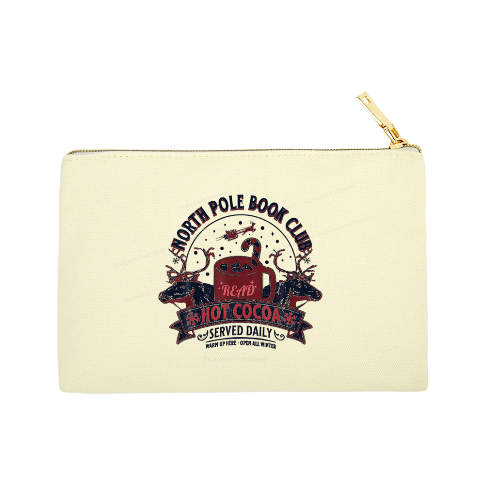 Pagewings North Pole Book Club Pouch