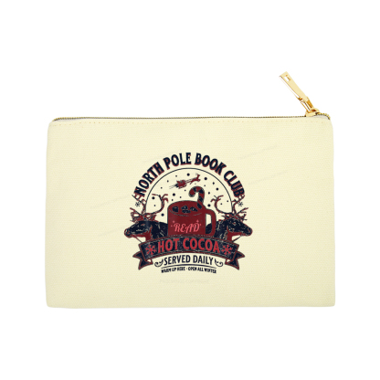 Pagewings North Pole Book Club Pouch