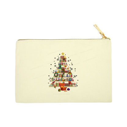 Pagewings Christmas Tree Made Of Books Pouch