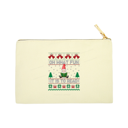 Pagewings Oh What Fun It Is To Read Pouch