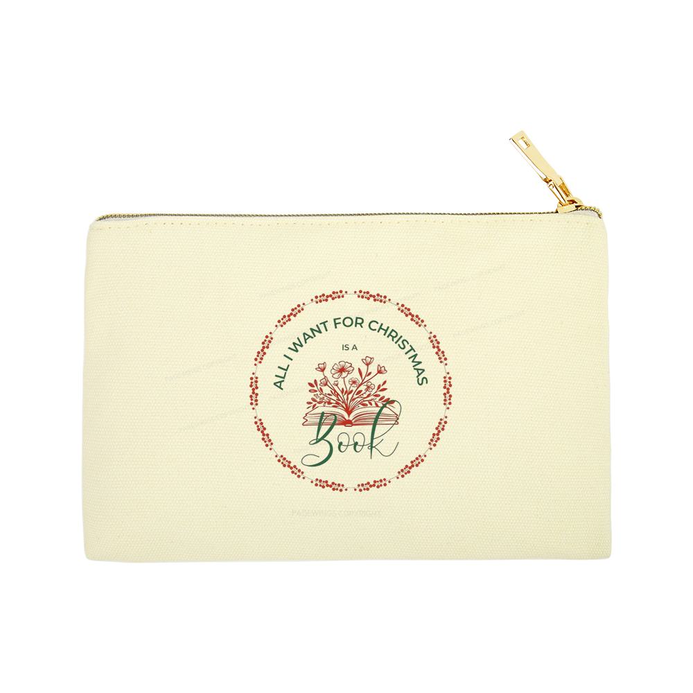Pagewings Book Lover Christmas Pouch