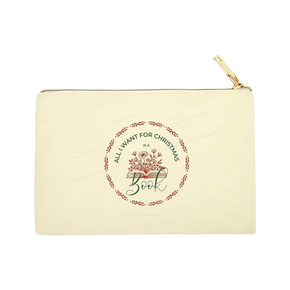 Pagewings Book Lover Christmas Pouch