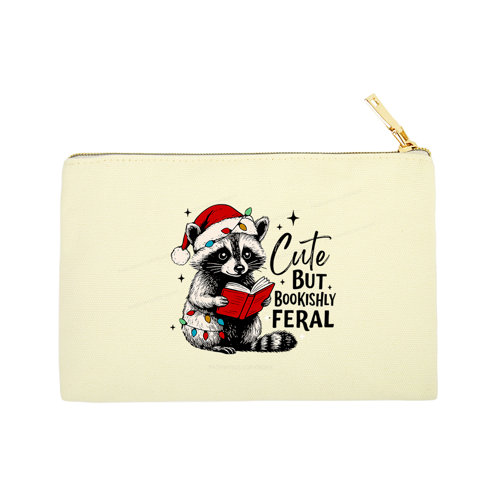 Pagewings Cute But Feral Pouch