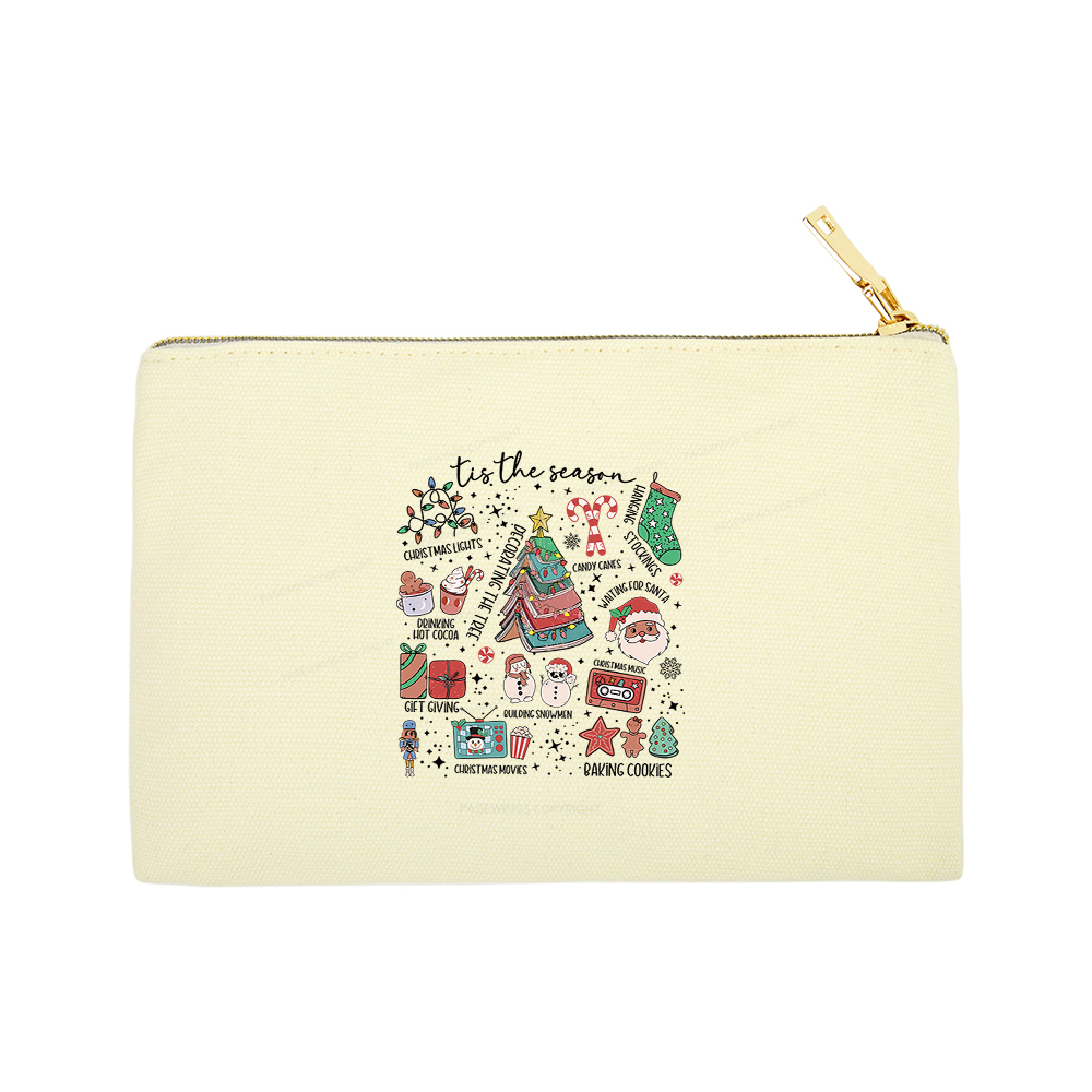 Pagewings Book Lover Retro Christmas Pouch