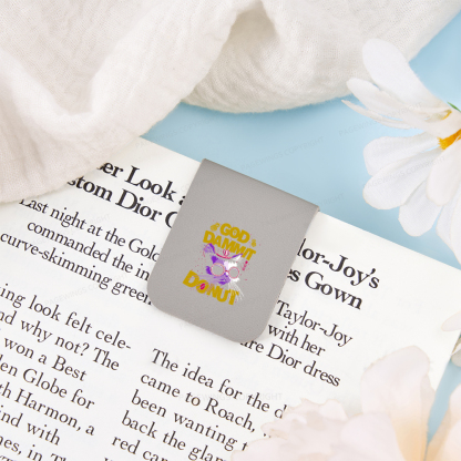 Pagewings Goddamnit Donut Sci-Fi Magnetic Bookmark