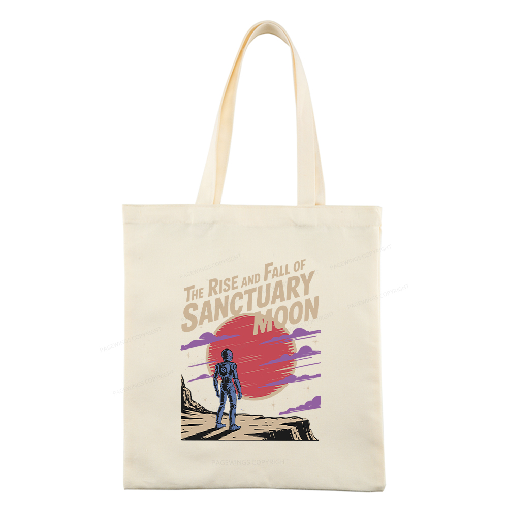 Pagewings The Rise And Fall Of Sanctuary Moon Tote Bag