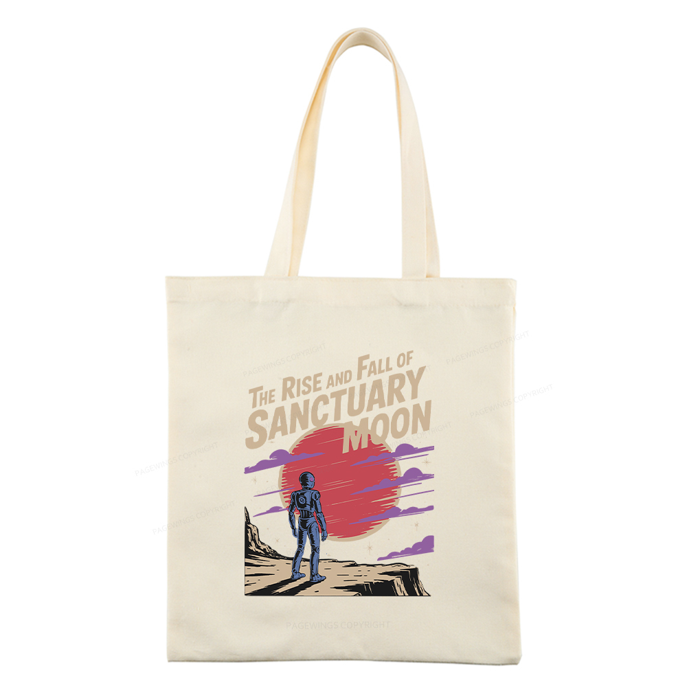 Pagewings The Rise And Fall Of Sanctuary Moon Tote Bag