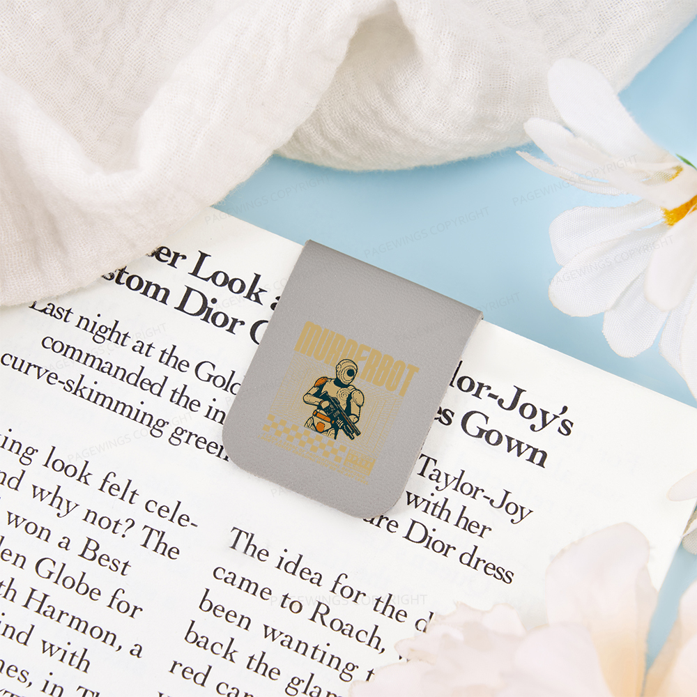 Pagewings Murderbot Magnetic Bookmark