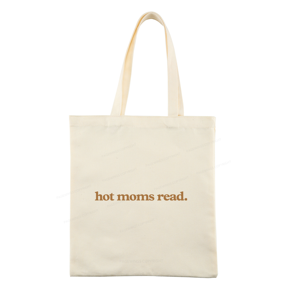 Pagewings Hot Moms Read Tote Bag