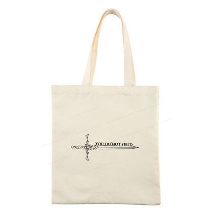 Pagewings You Do Not Yield Tote Bag