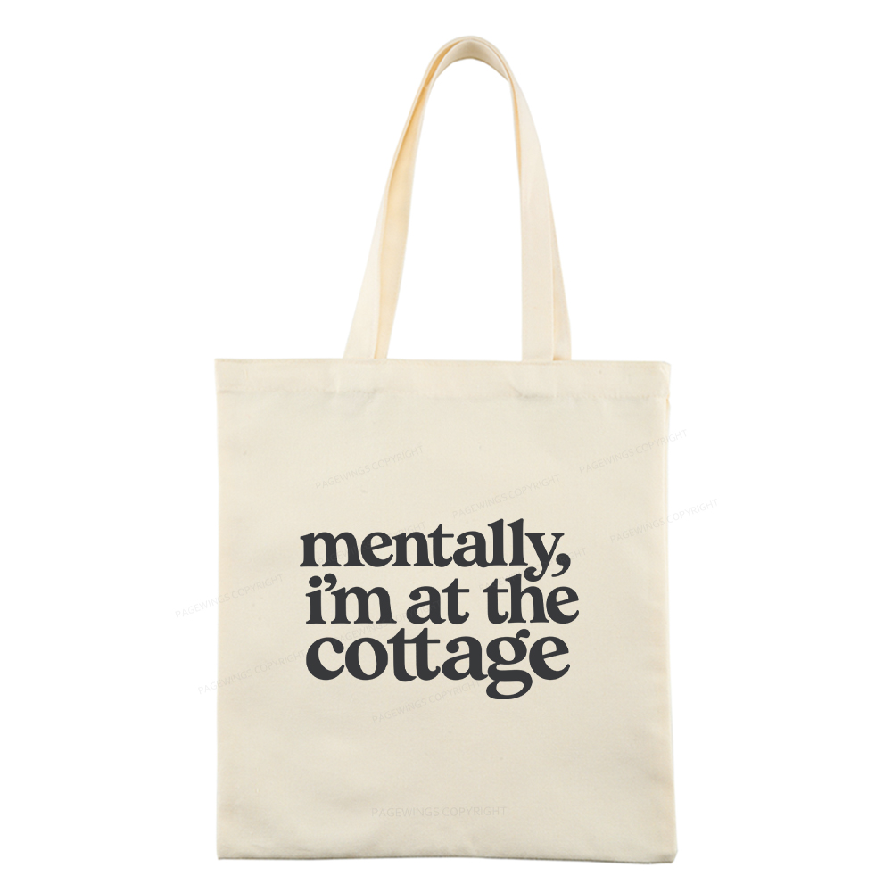 Pagewings At The Cottage Tote Bag