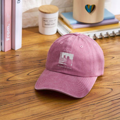 Pagewings I Do Not Think Therefore I Do Not Am Washed Cap