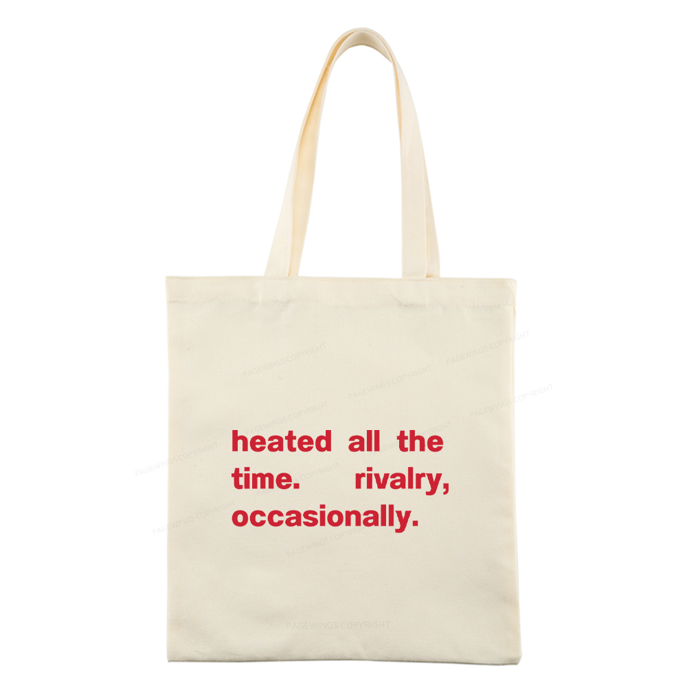 Pagewings The Time Rivalry Occasionally Tote Bag