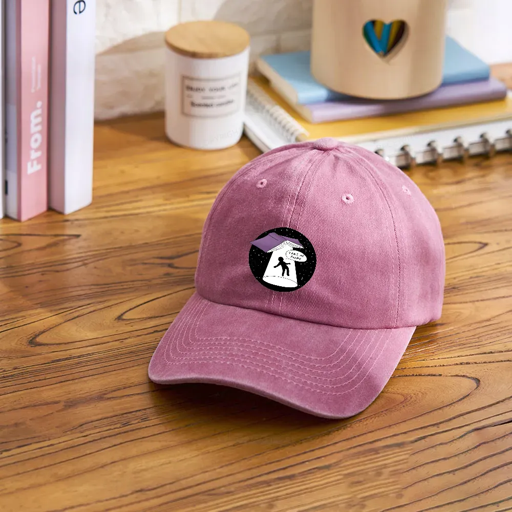 Pagewings Take Me Away Washed Cap