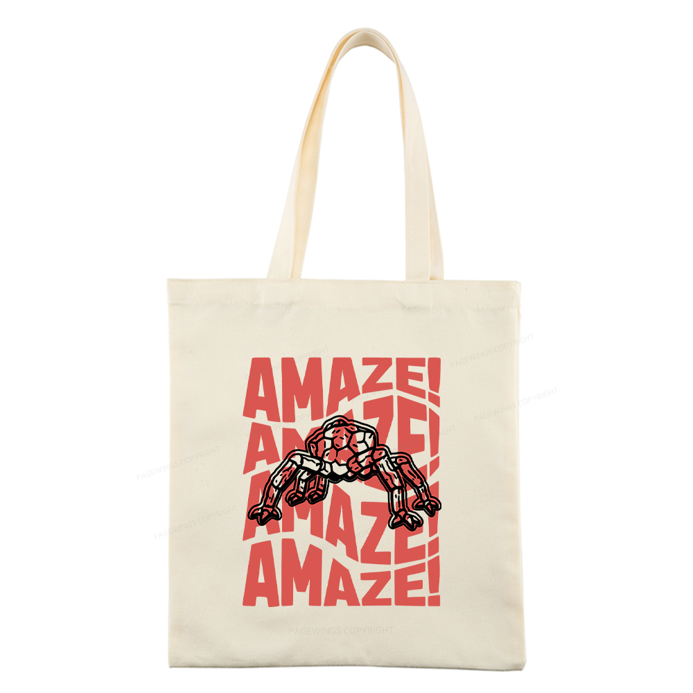 Pagewings Sci‑Fi Nerd Tote Bag