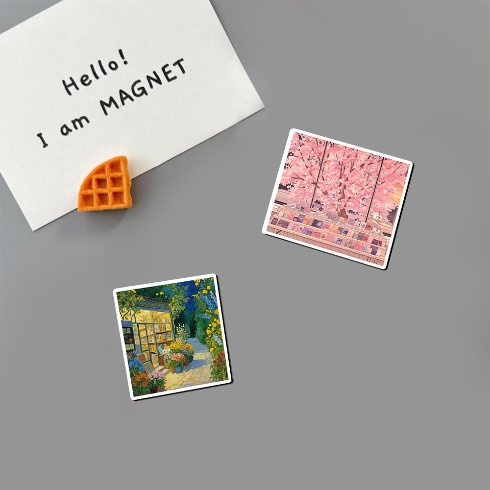 Pagewings Cozy Reading Fridge Magnet