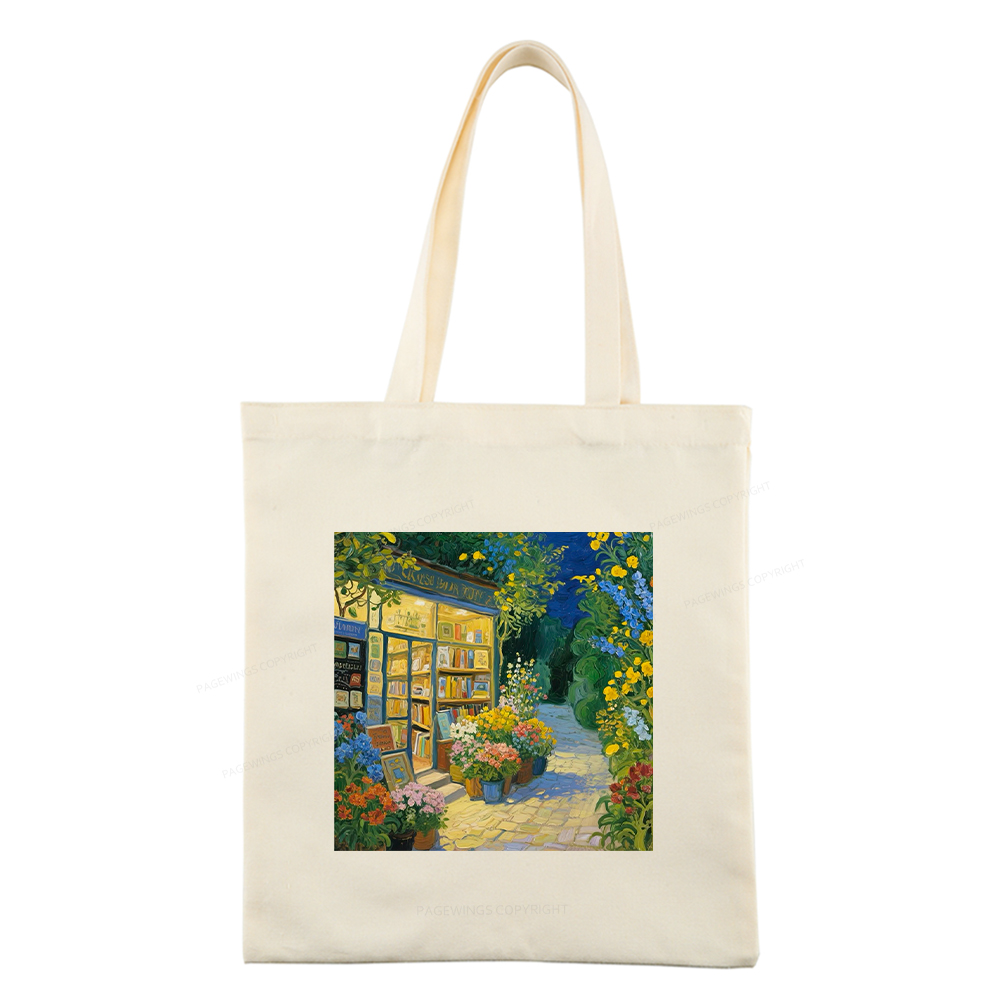 Pagewings Bookshop Tote Bag