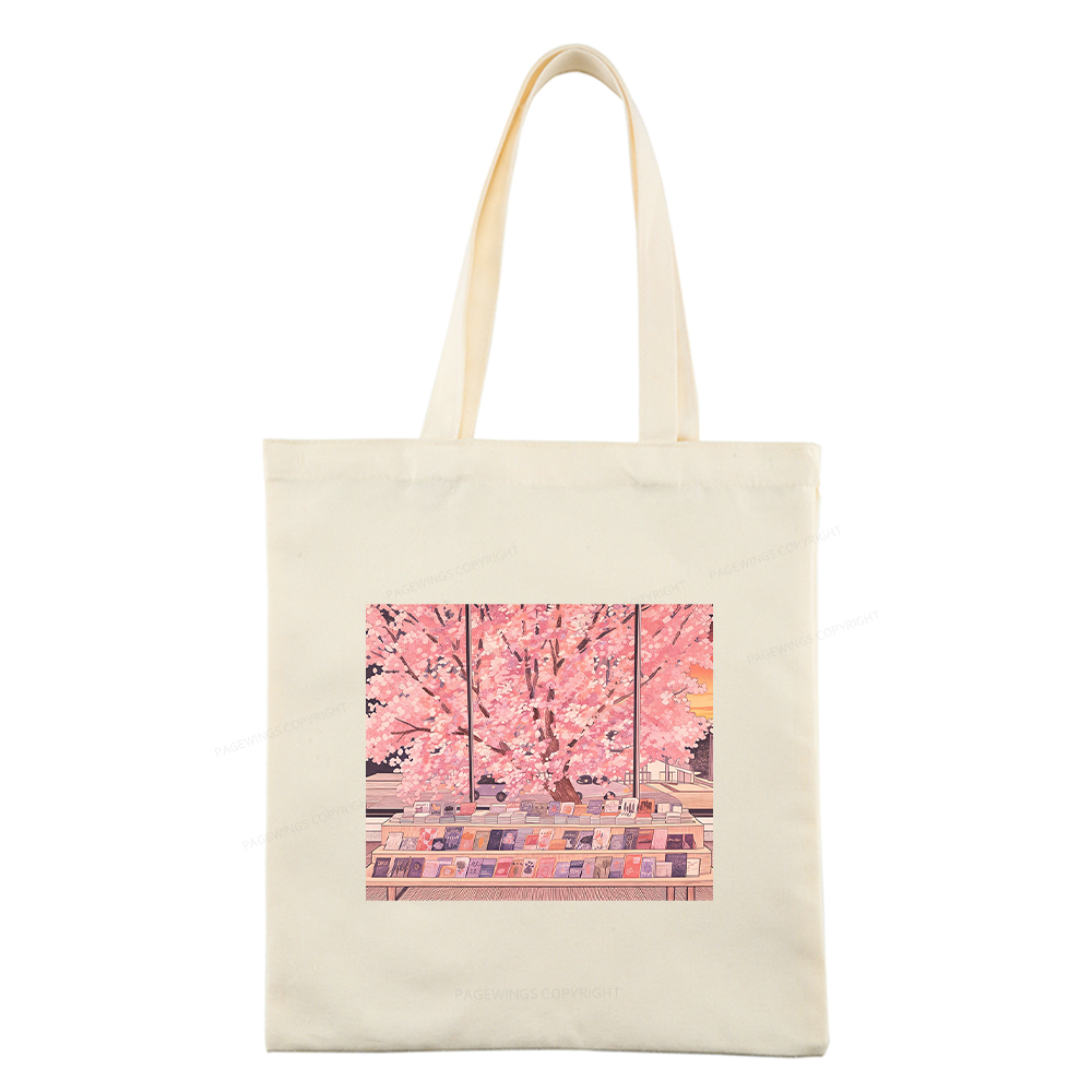 Pagewings Cozy Reading Tote Bag