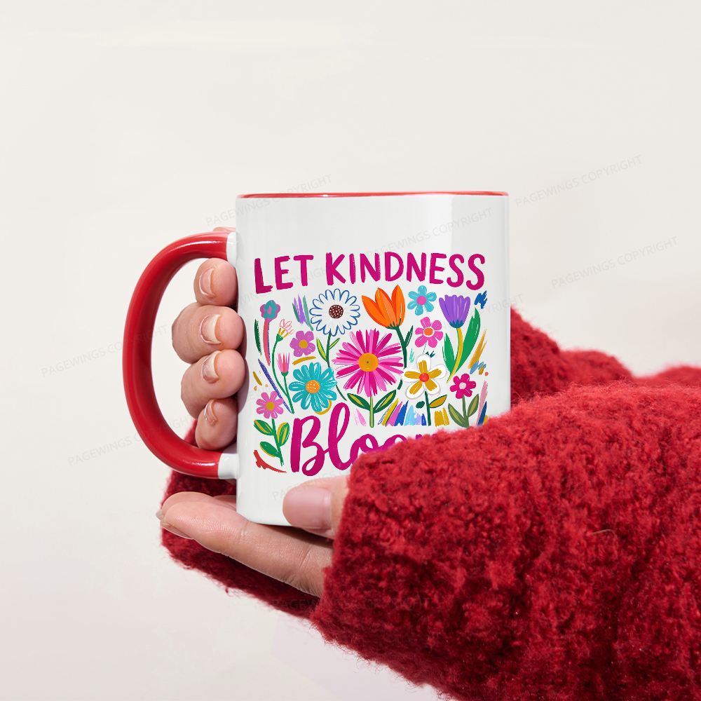 Pagewings Let Kindness Bloom Mug