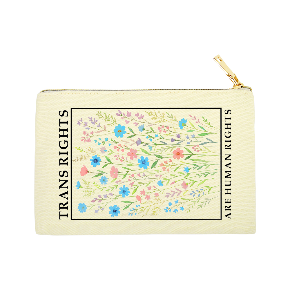 Pagewings Trans Rights Are Human Rights Pouch