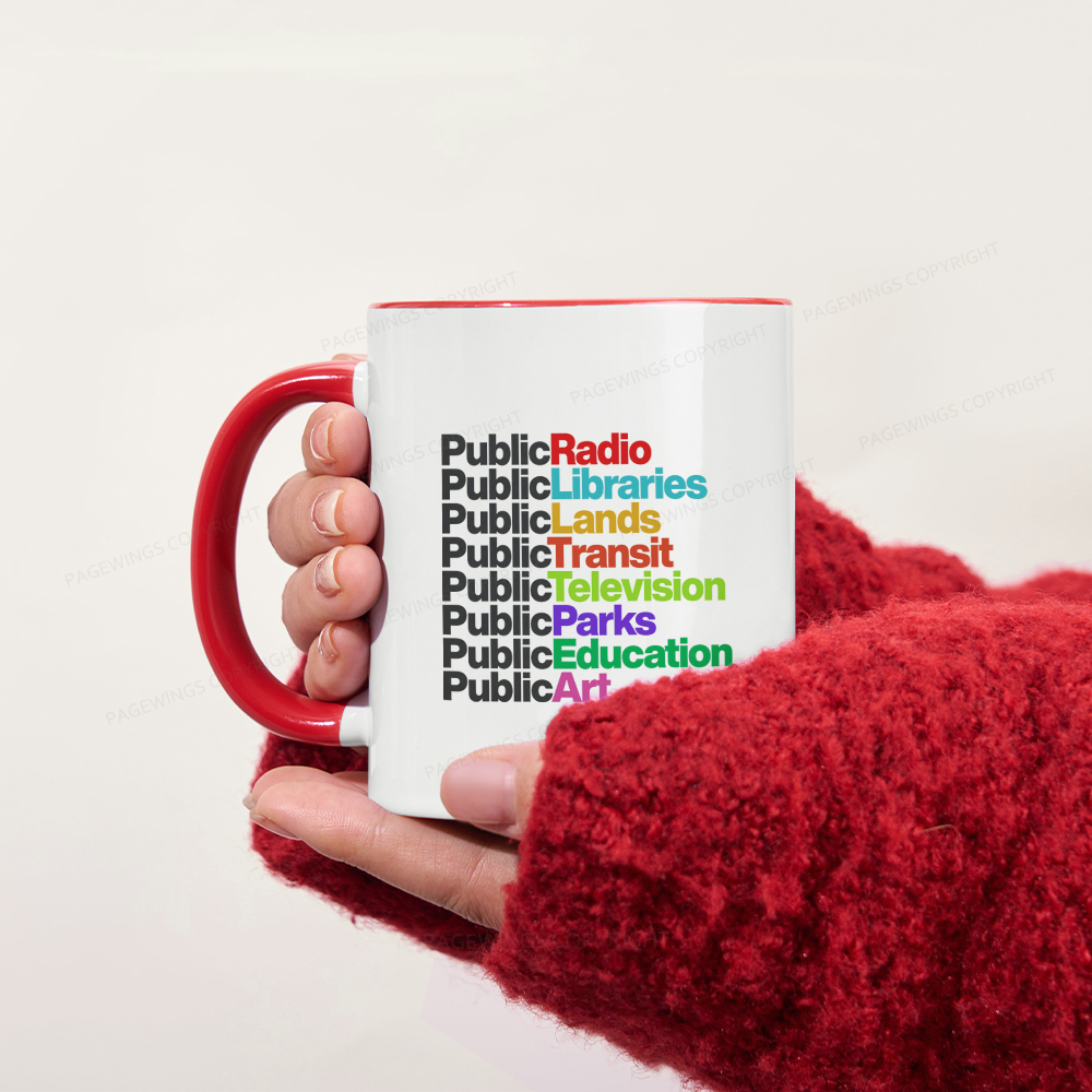 Pagewings Public Libraries Mug