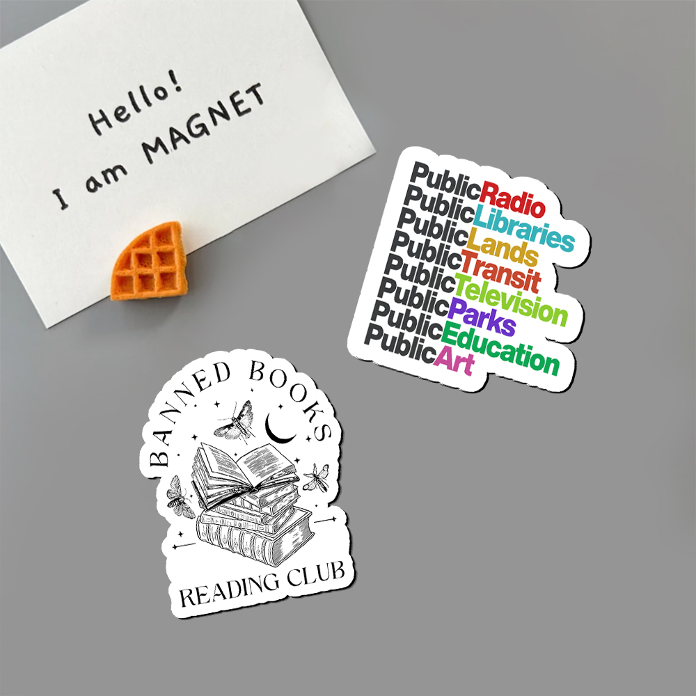 Pagewings Public Libraries Fridge Magnet