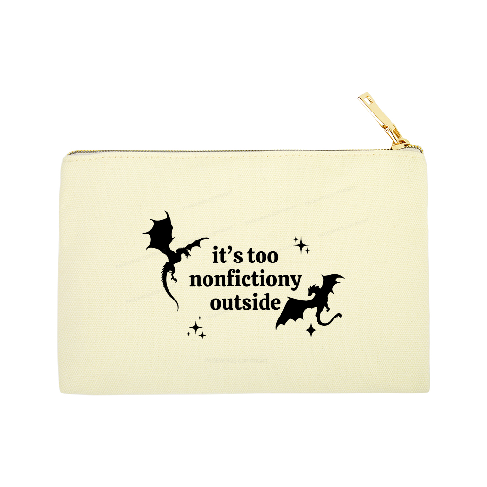 Pagewings It’s Too Nonfictiony Outside Pouch