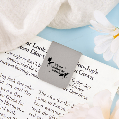Pagewings It’s Too Nonfictiony Outside Magnetic Bookmark
