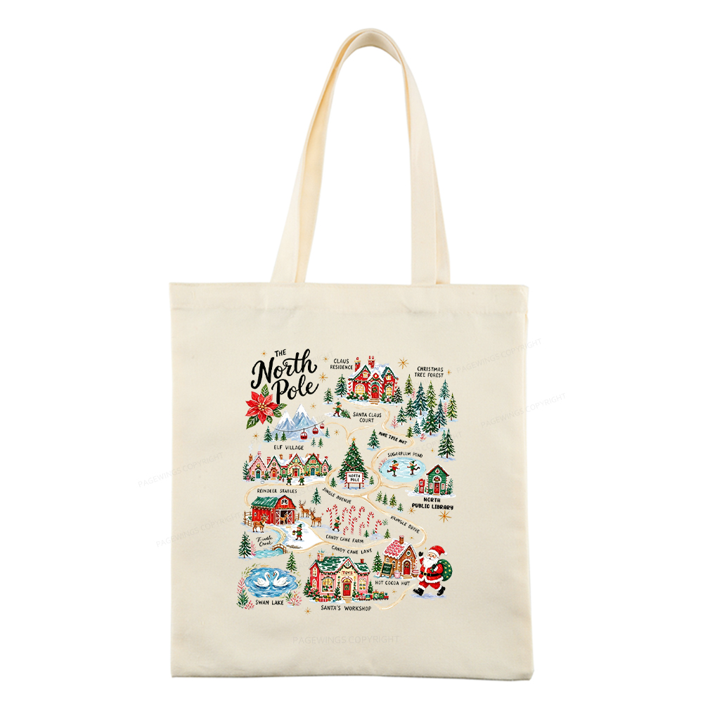 Pagewings Christmas Tote Bag
