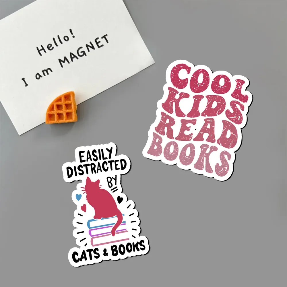 Pagewing Cool Kids Read Books Fridge Magnet