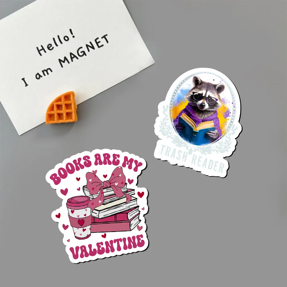 Pagewings Trash Reader Fridge Magnet