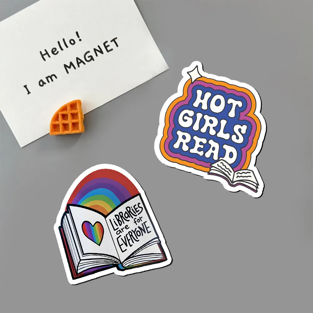 Pagewings Hot Girls Read Fridge Magnet