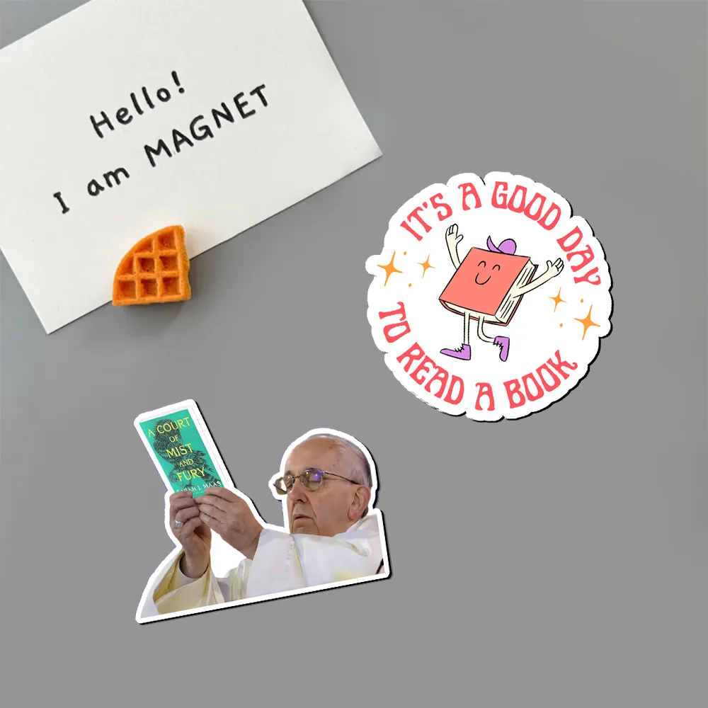 Pagewings It's A Good Day To Read A Book Fridge Magnet