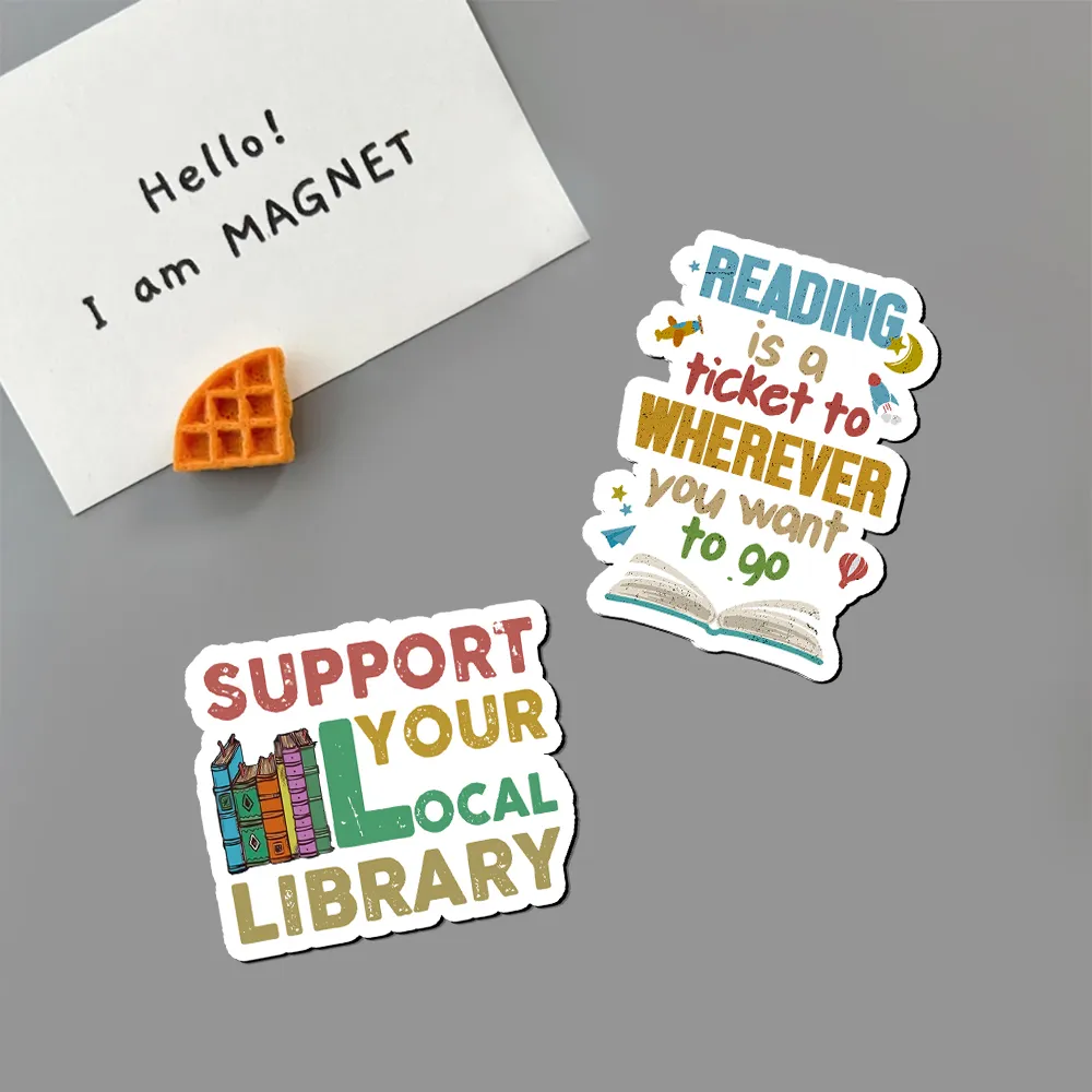 Pagewings Reading Is A Ticket Fridge Magnet