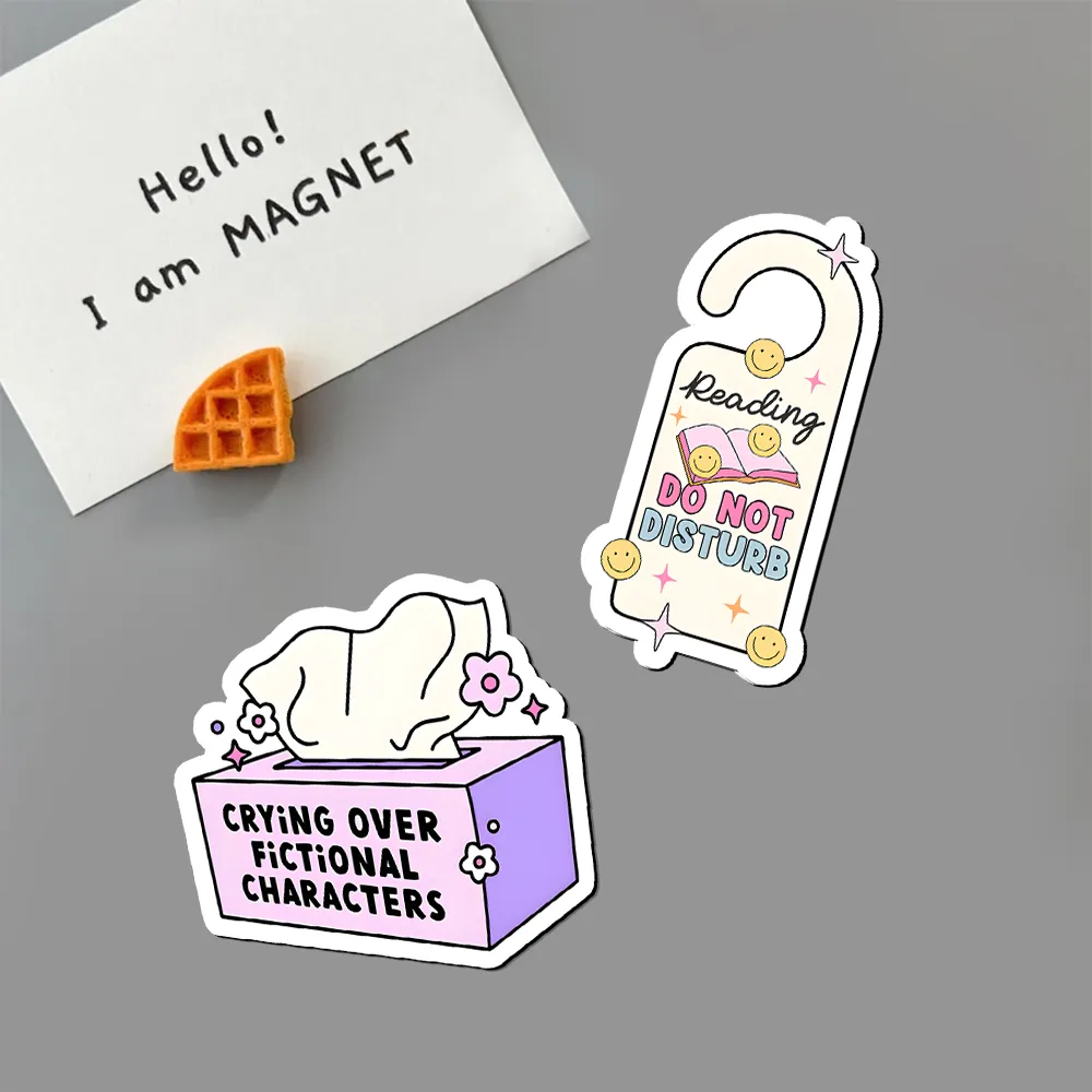 Pagewings Reading Don't Disturb Fridge Magnet