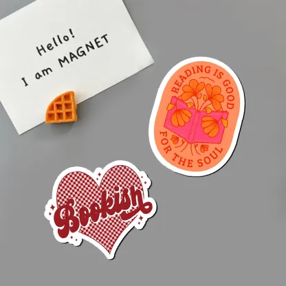 Pagewings Reading Is Good For The Soul Fridge Magnet