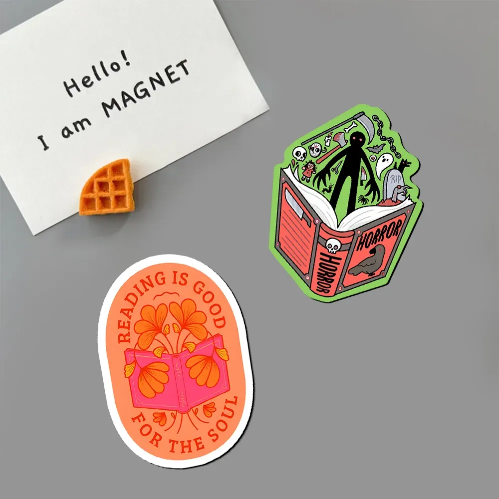 Pagewings The Gift For Who
 Love Horror Fridge Magnet