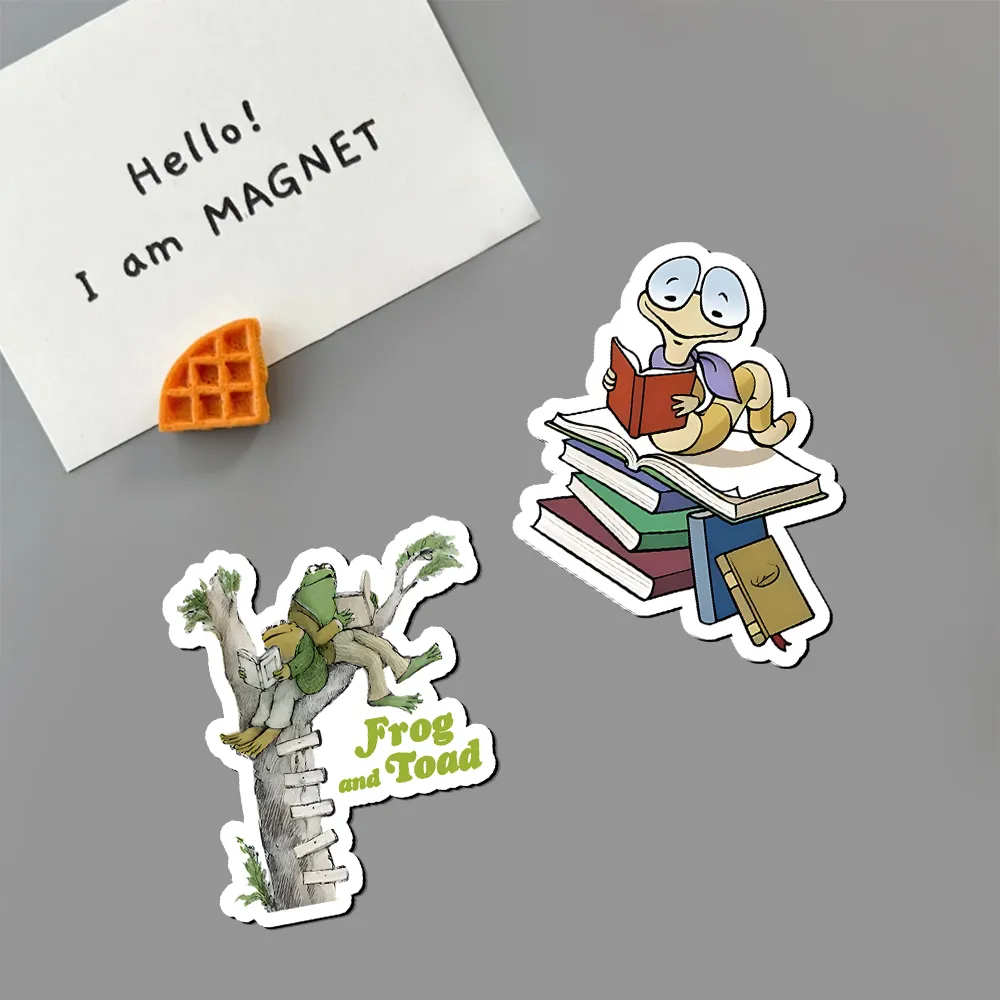 Pagewings Reading Snail and Book Fridge Magnet